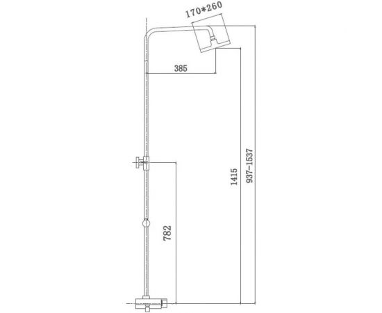 Haiba Душевая система HB2418 – изображение 2