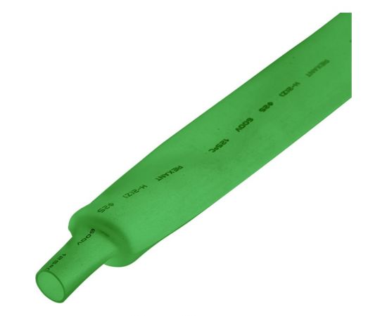 Термоусадочная трубка REXANT ТУТнг 25.0/12.5 мм, 1м, 10 шт, зеленая, 10 шт 22-5003 – изображение 2