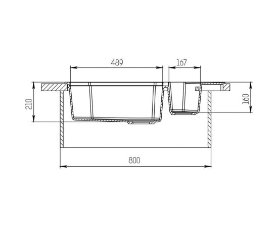 KitKraken Мойка Pond White K 850M 9010 – изображение 2