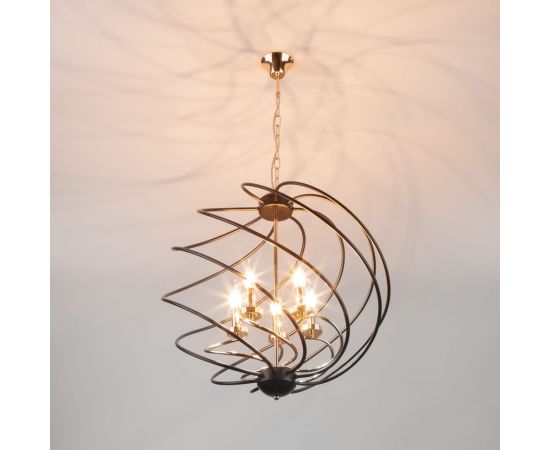 Eurosvet 60105 5 подвесной светильник черный a045704 – изображение 2