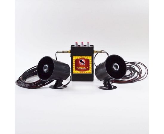 Биоакустический отпугиватель птиц Коршун Korshun-8 от мелких и врановых птиц с 2 динамиками 13 – изображение 3