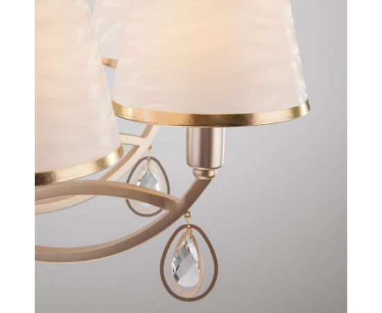 Eurosvet 60091 8 подвесной светильник перламутровое золото a044180 – изображение 3