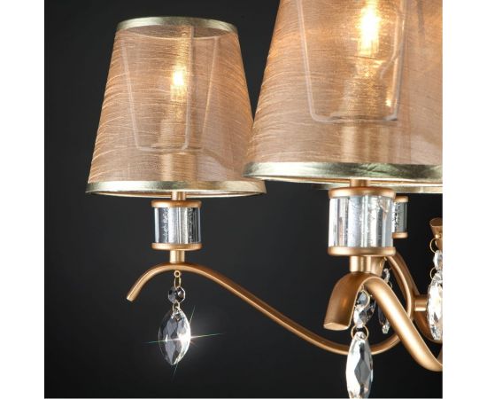 Eurosvet 60103 5 подвесной светильник перламутровое золото a045230 – изображение 3