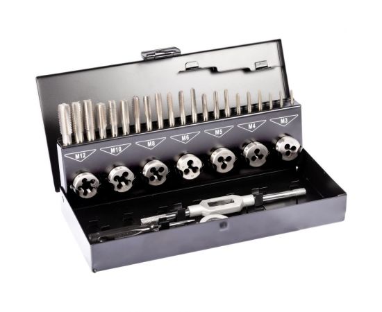 Terrax by RUKO Резьбонарезной набор M3-M12 HSS, 31шт A245013 – изображение 3