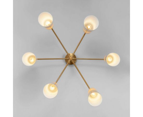 Eurosvet 70137 6 потолочный светильник латунь a057693 – изображение 3