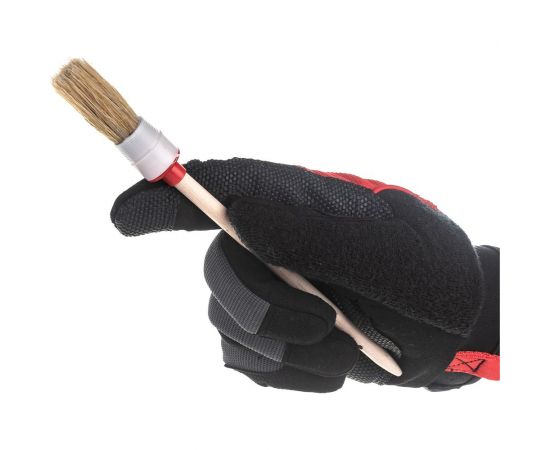 Круглая кисть Петрович натуральная щетина, деревянная ручка, диаметр 20 мм 4100000175 – изображение 4