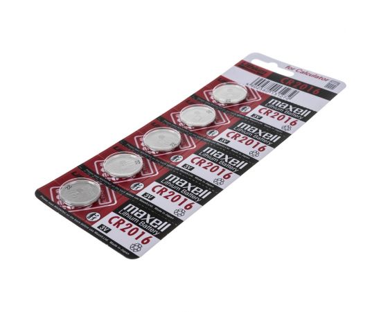 Литиевая батарейка MAXELL CR2016 BL-5 80131272 – изображение 4