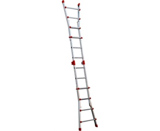 Gierre Лестница-стремянка шарнирная телескопическая PEPPina Acal 100 Gigante, 4х5 перекладин AL004 – изображение 4