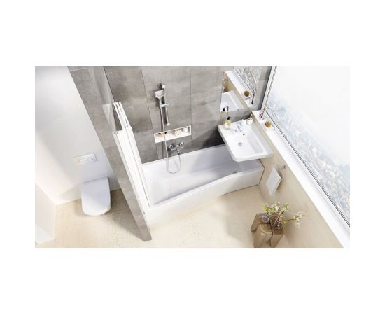 RAVAK Ванна BE HAPPY II 170х75 Р белая C951000000 – изображение 5