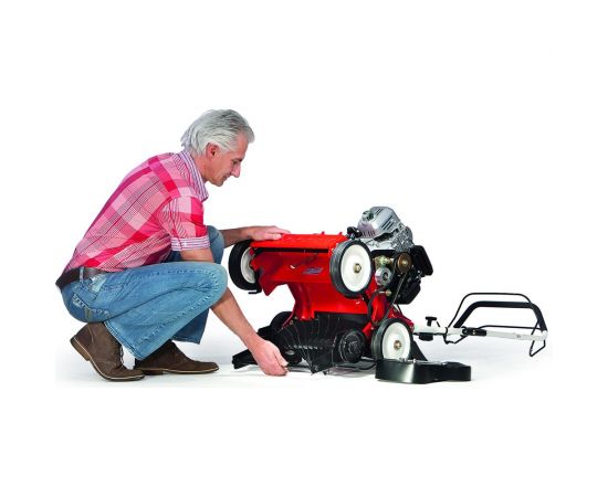 TIELBURGER Профессиональный скарификатор TIELBUERGER TV410 с двиг. Honda GC135 AI-046-001TS – изображение 5