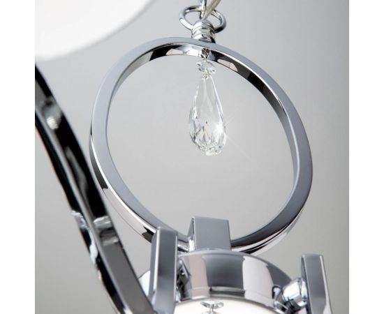 Eurosvet 10127 5 подвесной светильник хром прозрачный хрусталь Strotskis a054435 – изображение 6