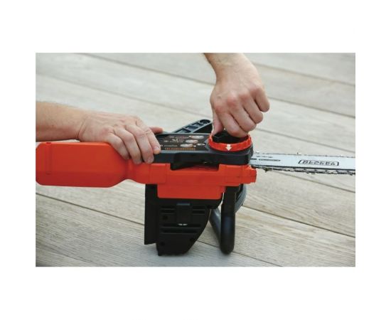 Black+Decker 36V Li-Ion Chainsaw 30cm BARETOOL GKC3630LB – изображение 6