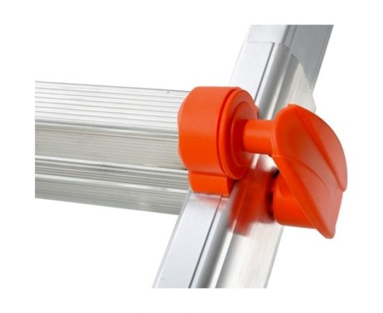 Gierre Лестница-стремянка шарнирная телескопическая PEPPina Gigantissima, 4х6 перекладин AL060 – изображение 8