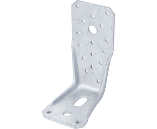 Перфорированный уголок GAH ALBERTS 135х85х65 с боковыми ребрами жесткости и направляющей 330897 