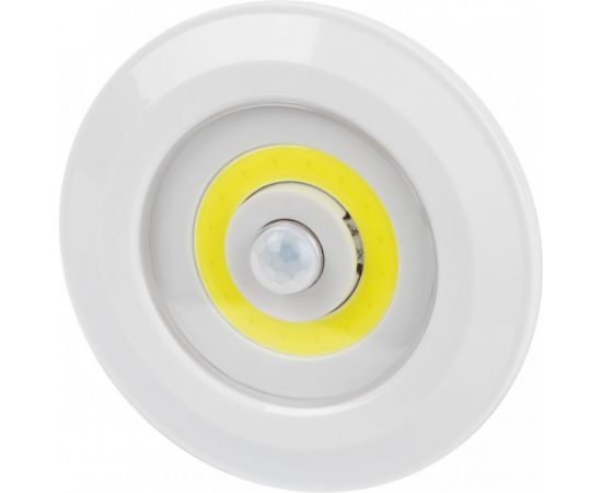 Светодиодный фонарь ЭРА подсветка SB-804 пушлайт с датчиком движения 3W COB 3хAAA, Б0054039 