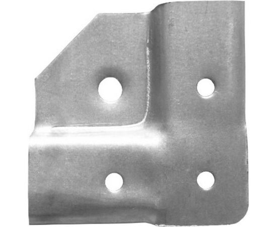 Краб-система Крепче Г-образный, оцинк., 20x20 мм, 20 шт. 2947706 