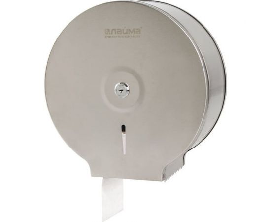 Диспенсер для туалетной бумаги ЛАЙМА PROFESSIONAL ECONOMY малый, нержавеющая сталь, матовый 605048 