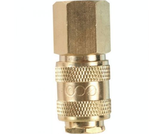 Разъемное соединение быстросъем мама - внутренняя резьба 1/2"", латунь ECO AB-F/FT12 