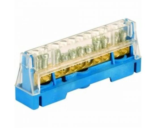 Соединительная клеммная колодка DKC 1р 7x5,3мм. цвет синий 507N 