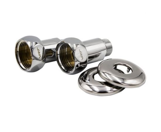 Прямое соединение для полотенцесушителя VRT 1-1/2 внутренняя/наружная, с отражателем, пара 534084 