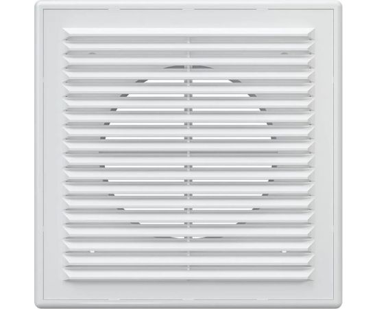 Решетка вентиляционная 2121R12F приточно-вытяжная (208x208 мм; с фланцем 125 мм; АБС) ERA 90-01118 