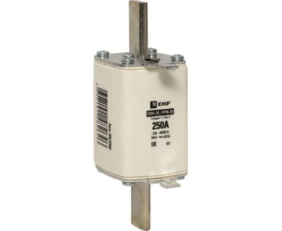 Плавкая вставка EKF ППН35 250А габарит 1 7105692 fus-35/250 