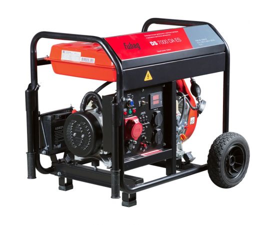 Дизельная электростанция с электростартером и коннектором автоматики FUBAG DS 7000 DA ES 641695 