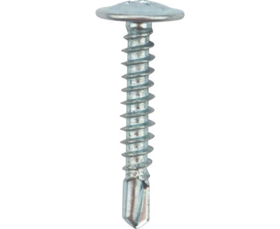 Саморез с прессшайбой KRANZ ПШС сверло, 4.2x25, 200 шт. KR-01-3362-005 