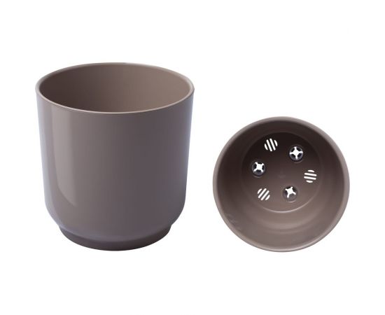 Пластиковый горшок с вкладкой liveingreen ДЕЛЬТА ФРАППЕ диам. 19 см, 4.4 л Д19-90 – изображение 2