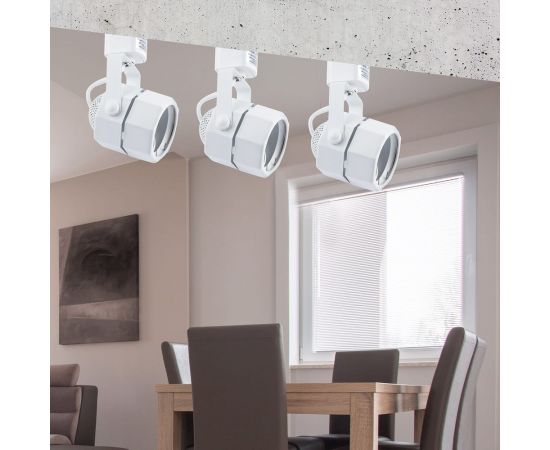 Трековый светильник ЭРА, TR9, GU10, WH, MR16, белый, Б0044265 – изображение 2