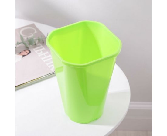 Горшок для цветов СИМАЛЕНД Роза 2 л, 14 см, 20 см, зеленый 4047793 – изображение 2