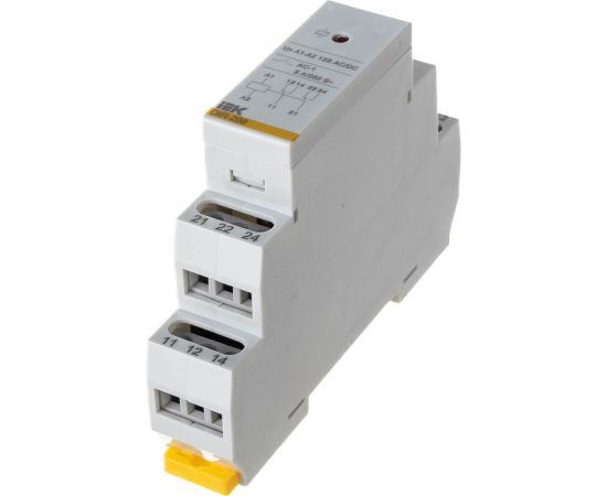 Промежуточное реле IEK OIR 2 контакта 8А 12В, AC/DC OIR-208-ACDC12V – изображение 2
