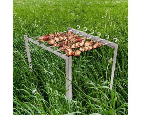 Подставка под шампура СОКОЛ с 6 шампурами, в чехле 62-0000 – изображение 2