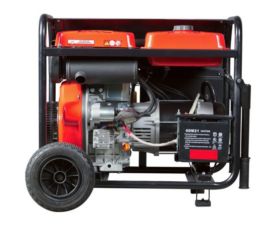 Дизельная электростанция с электростартером и коннектором автоматики FUBAG DS 7000 DA ES 641695 – изображение 3