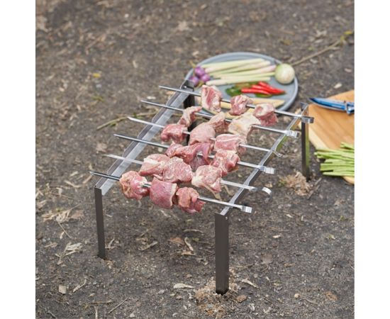 Подставка под шампура СОКОЛ с 6 шампурами, в чехле 62-0000 – изображение 3