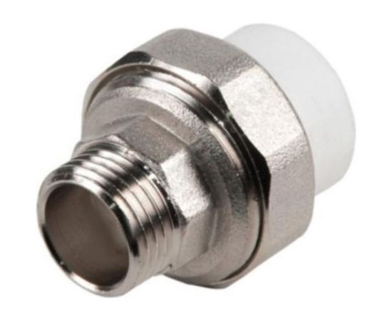 Муфта комбинированная RTP разъемная, американка, наружная резьба, D32х1 1/4 мм 10645 – изображение 3