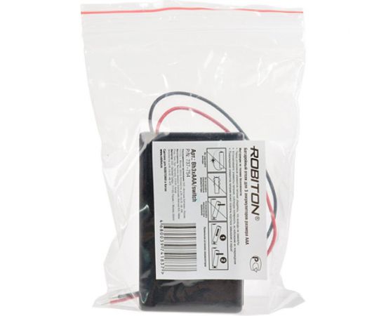 Отсек для элементов питания Robiton Bh3xAAA/switch с выключателем и двумя проводами PK1 16519 – изображение 3