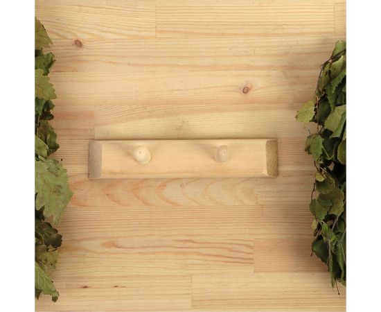 Вешалка Добропаровъ 2 крючка, липа 1253518 – изображение 4