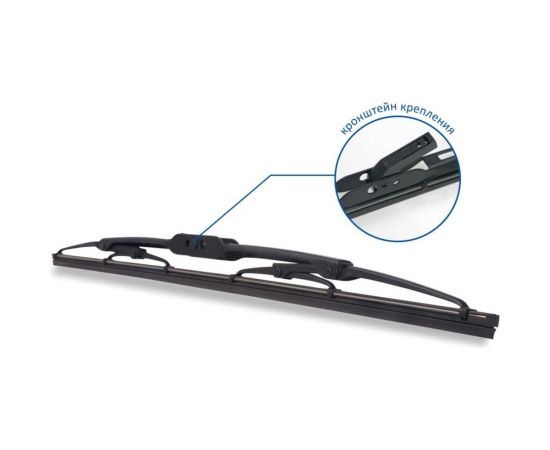 Всесезонная каркасная щетка стеклоочистителя 20"/51 см (3 переходника) Goodyear FRAME GY000320 – изображение 4