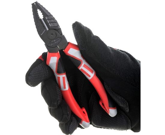 Комбинированные плоскогубцы SKRAB 160мм ЭКСЦЕНТРИК CrV Тефлон 22040 – изображение 4