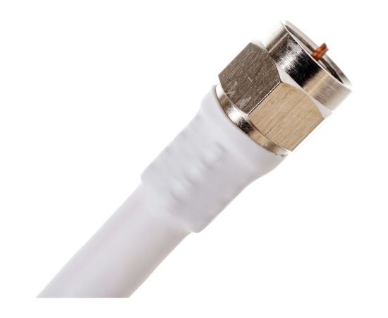 Коаксиальный кабель DORI SAT-50 на F-разъёмах 20 м + переходник на TV 40422 – изображение 4