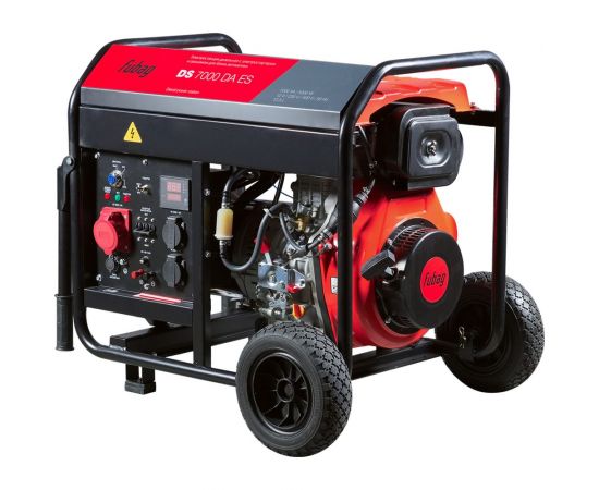 Дизельная электростанция с электростартером и коннектором автоматики FUBAG DS 7000 DA ES 641695 – изображение 4