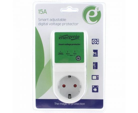 Реле напряжения Energenie EHB8-1 15A, белое – изображение 4