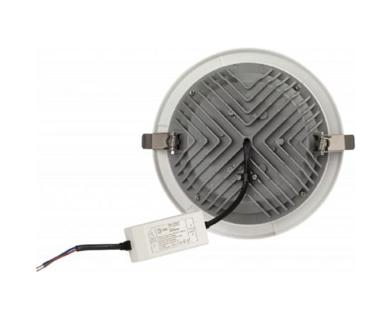 Светодиодный светильник даунлайт ЭРА SDL-10-90-30K-W30 встраиваемый круглый 30Вт 3000K 2700Лм D195x65, Б0049699 – изображение 4