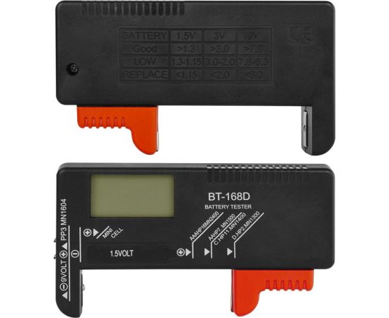Тестер батареек МЕГЕОН BT-168D к0000037654 – изображение 5