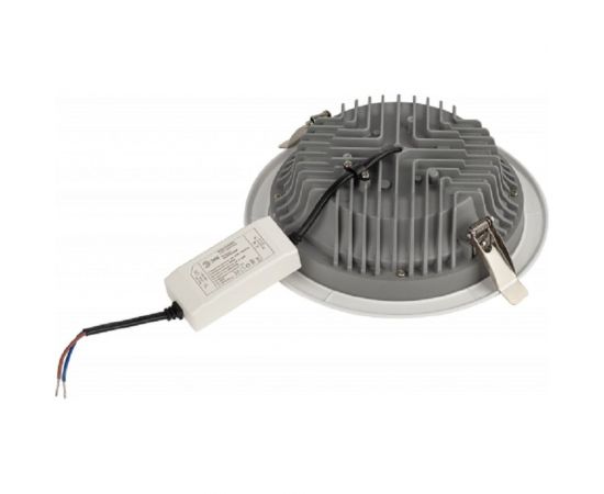 Светодиодный светильник даунлайт ЭРА SDL-10-90-30K-W30 встраиваемый круглый 30Вт 3000K 2700Лм D195x65, Б0049699 – изображение 5