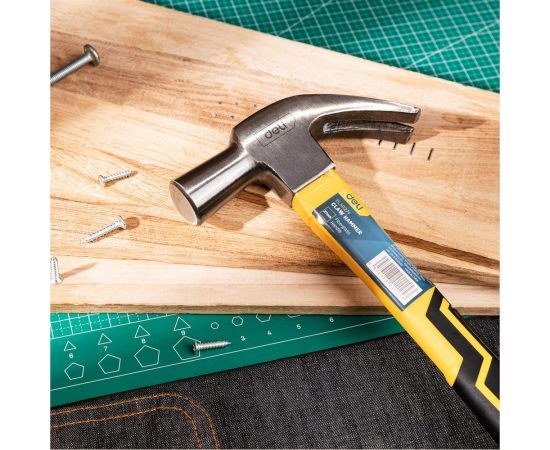 Молоток-гвоздодер DELI DL5027Y 500 г 98437 – изображение 5