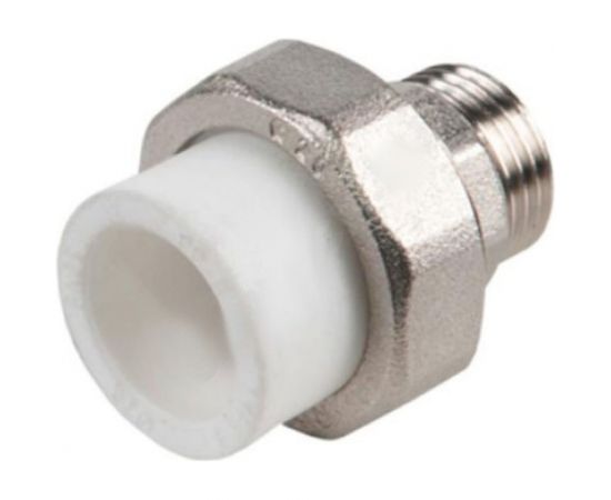 Муфта комбинированная RTP разъемная, американка, наружная резьба, D32х1 1/4 мм 10645 – изображение 5