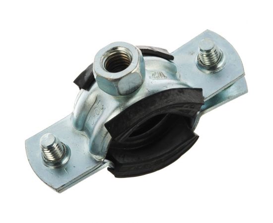 Трубный оцинкованный хомут с гайкой Зубр 1/2"", 1 шт. 37850-20-24-1 – изображение 5