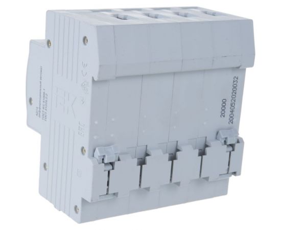 Дифавтомат АД-14 4п, ""C"", 32А, 30мА IEK MAD10-4-032-C-030 – изображение 6